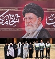 حضور کارکنان مرکز بهداشت شهدای انقلاب در آیین بزرگداشت رهبر مجاهد شهید و اجتماع بزرگ دانشگاهیان در حرم مطهر شاهچراغ (ع)